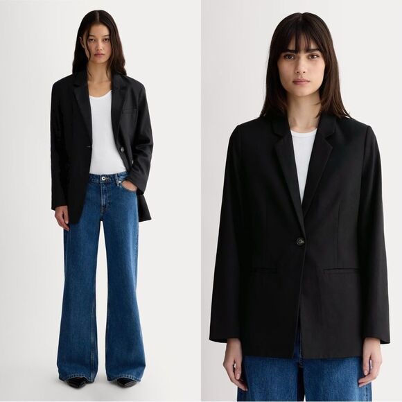 Everlane Jackets & Blazers - NEW EVERLANE The Classic Wool blazer in black